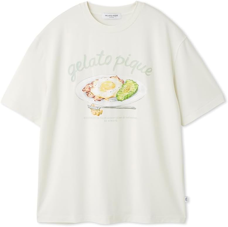 

Мужская футболка Gelato Pique PHCT254931 Sunny Side Egg One-Point