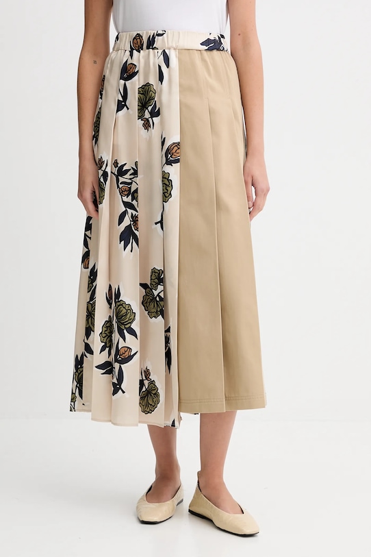 

Юбка из смесовой шерсти ETRA Weekend Max Mara, бежевый