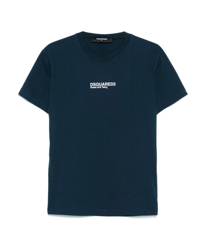 

Футболка с круглым вырезом Dsquared2, синий