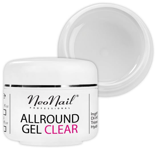 

Однофазный гель ALLROUND GEL CLEAR Прозрачный 15 мл NEONAIL