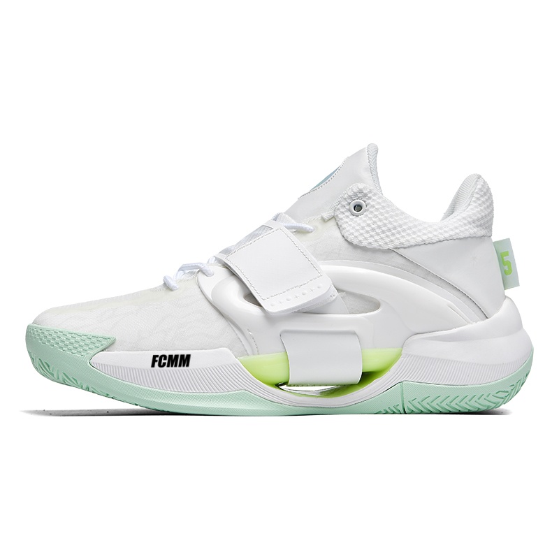 

Противоскользящие и дышащие детские баскетбольные кроссовки для подростков FCMM, белый
