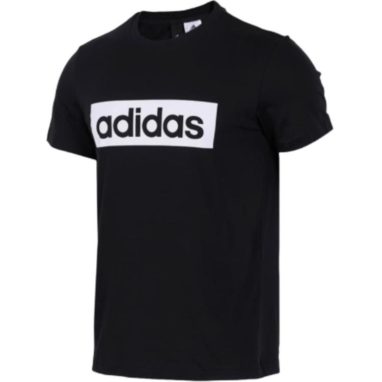 

Adidas Футболка мужская черная с круглым вырезом Moderate, Черный, Adidas Футболка мужская черная с круглым вырезом Moderate