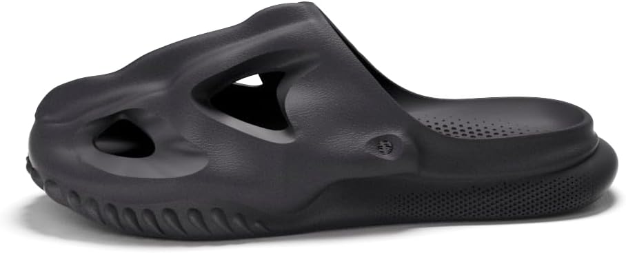 

Сандалии Hello Slippers T-Rex Fossil, сандалии с динозаврами, супермягкие, экологичные, из материала EVA, обувь Cloud для женщин и мужчин, для дома и улицы, черный