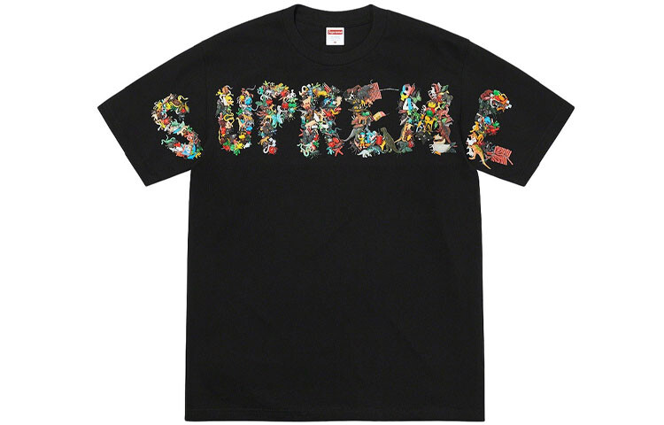 Футболка Toy Pile, пепельно-серая Supreme, фиолетовый