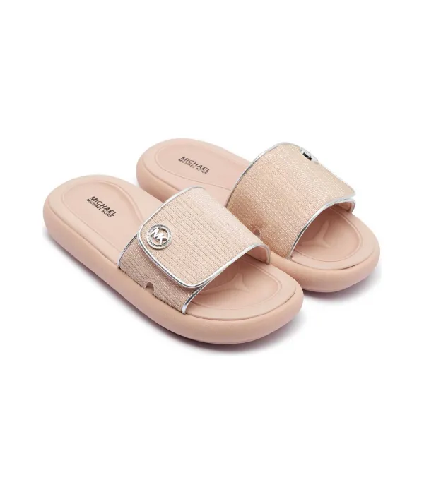 Тапочки Рэйлин Дарби Michael Kors Kids, розовый — фото 3