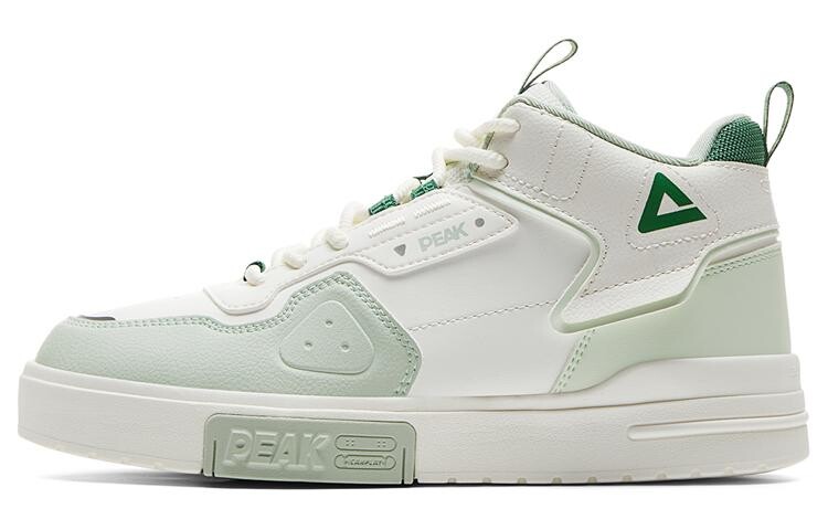 

Кроссовки PEAK Skateboarding Shoes Women's High-top Off-white, цвет Off White