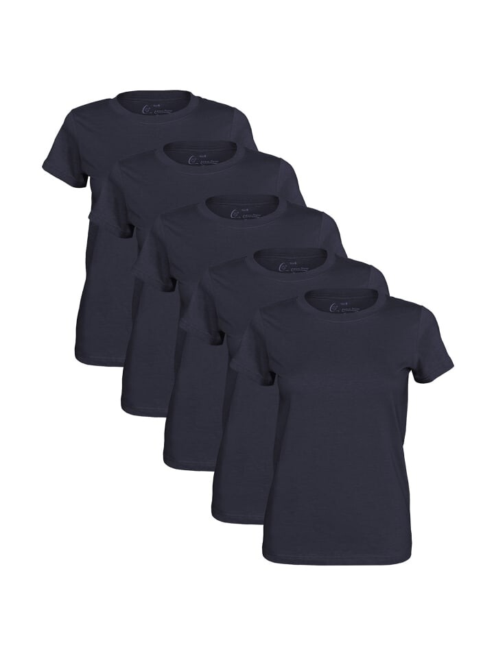 

Футболка Cotton Prime O Neck Tee, темно-синий