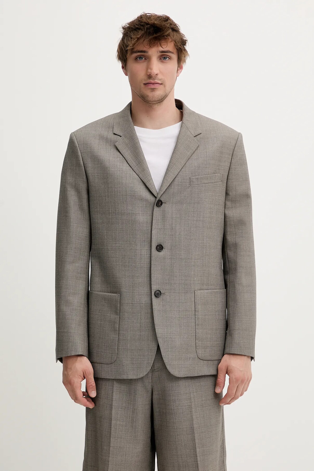 

Куртка из смеси шерсти Filippa K, коричневый