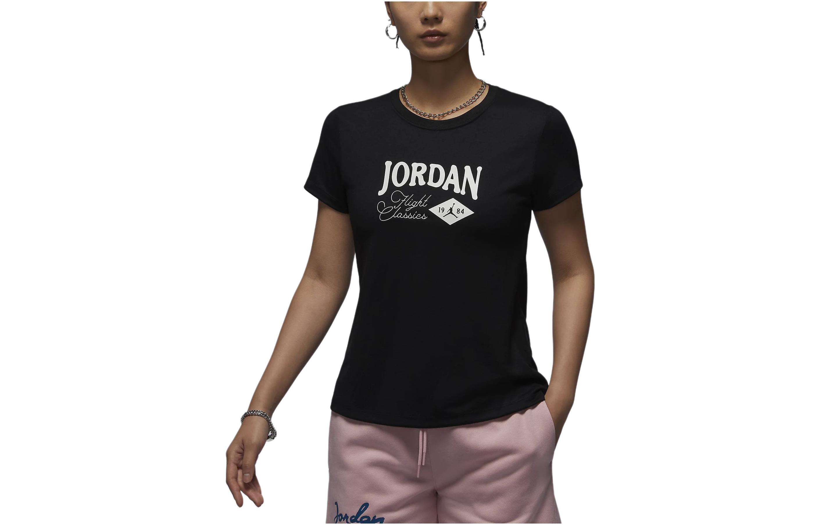 

Женская футболка Jordan, цвет Black