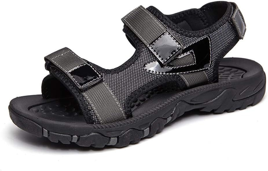 

Мужские сандалии LLTMALL с открытым носком, легкие прогулочные сандалии для лета, черный