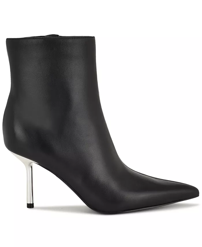 Женские ботильоны Narend с острым носом и шпилькой Nine West, черный — фото 2