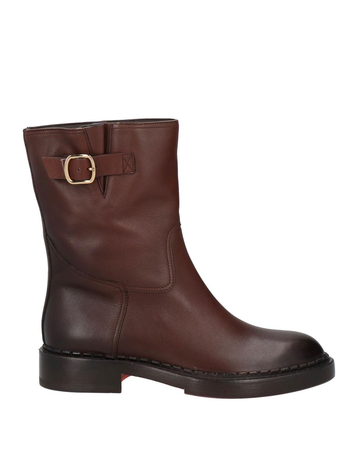 Ботильоны Santoni, шоколадный