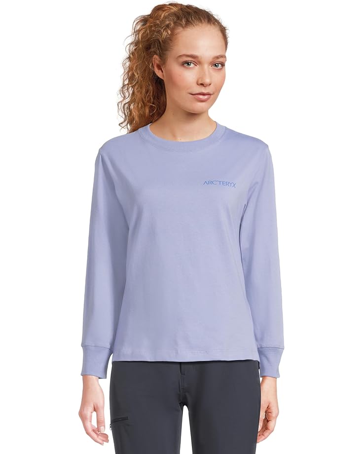 

Лонгслив Arc'teryx Kragg Cotton Bird Crew Long, цвет Moonstone/Electra