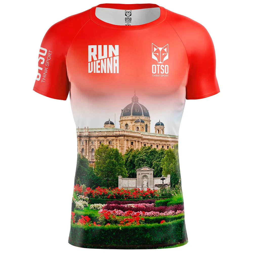 

Футболка Otso Run Vienna 2024, красный