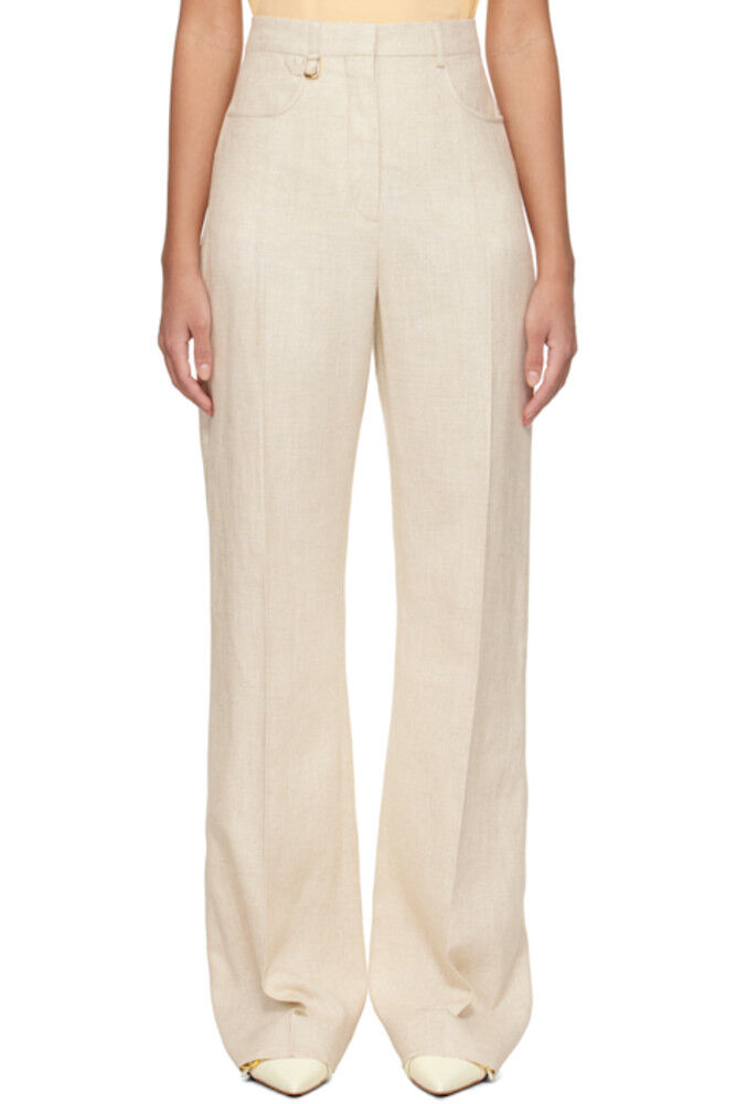 

Брюки бежевого цвета «The Sauge» JACQUEMUS