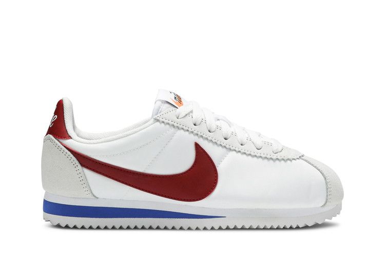 Кроссовки Nike Wmns Classic Cortez 'White Varsity Red Royal', белый — фото 2