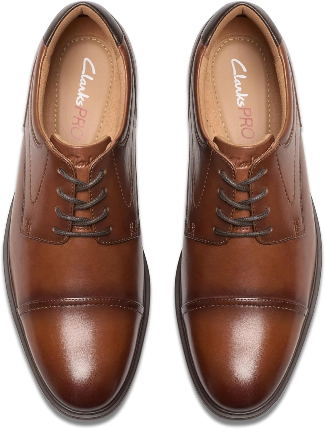 Мужские лоферы Clarks Eldredge Cap, темно-коричневый — фото 2