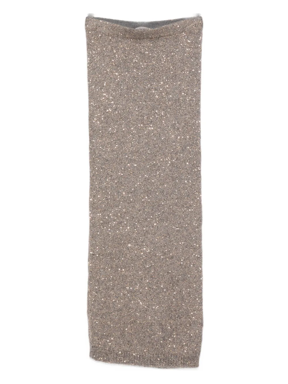 

Юбка, украшенная пайетками D.Exterior, серый