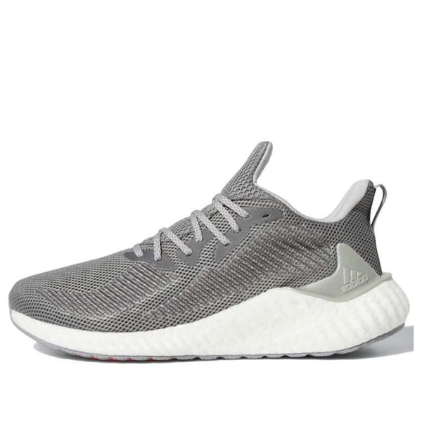 

Кроссовки alphaboost 'grey silver' Adidas, серый