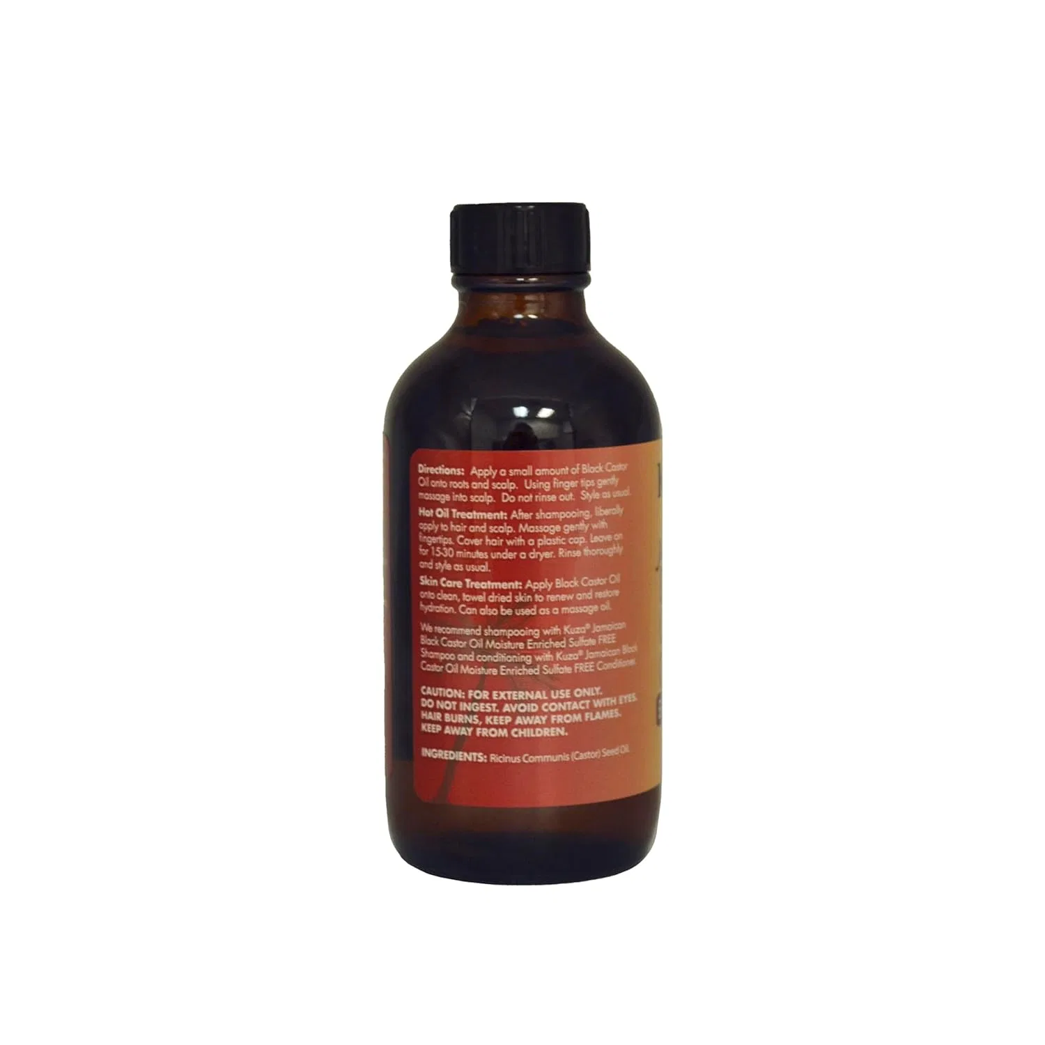 Очень темное ямайское касторовое масло «Naturals Extra Dark Jamaican Castor Oil» от Kuza Kuza — фото 3