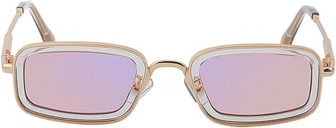 

Солнцезащитные очки Melrose Y2K Punk Sexy для женщин, роскошные, модные, в маленькой оправе, треугольной формы, винтажные, для улицы, защита от ультрафиолета UV400, модель WF-5G189, Tea