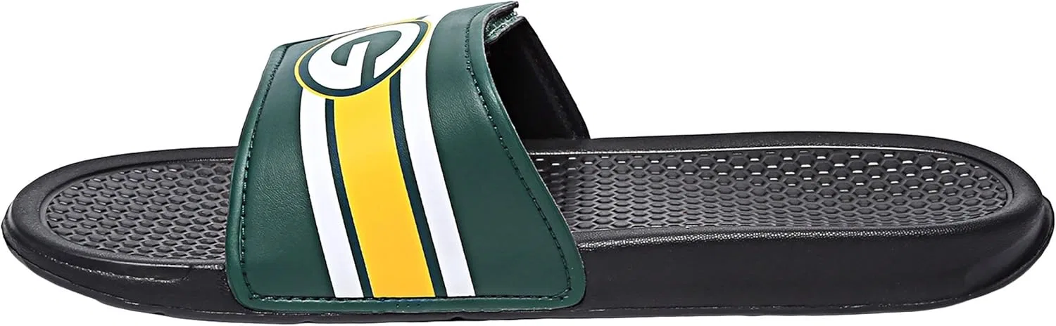Мужские спортивные тапочки FOCO Legacy Velcro Sport Slide New York Giants Legacy Sport с застежкой-липучкой - размер Large, Legacy.