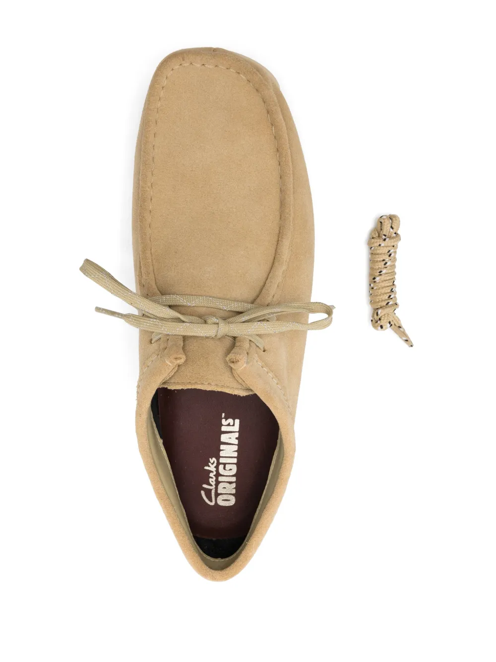 Ботинки Wallabee Clarks Originals, коричневый — фото 4