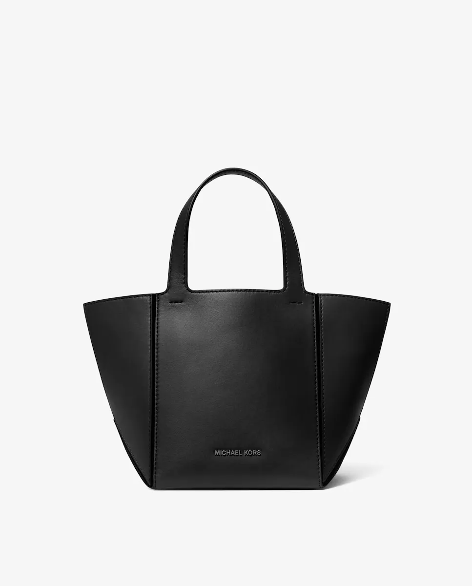 

Кожаная сумка-тоут Jordi Michael Michael Kors, цвет Negro