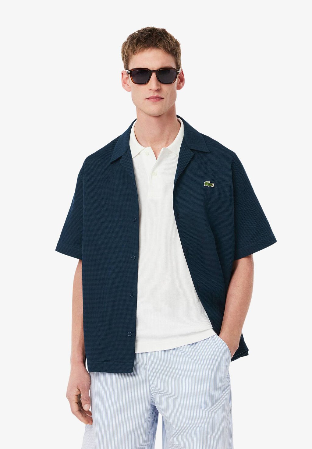 

Рубашка Lacoste, синий