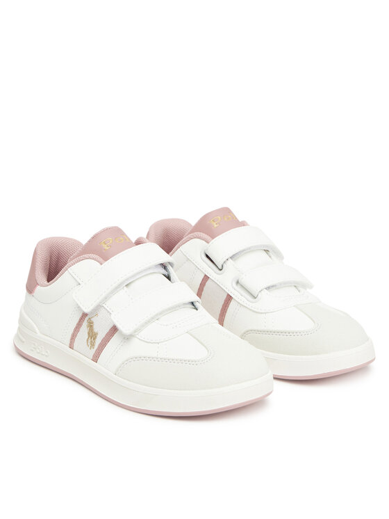 Кроссовки Heritage Court III T-Toe Ez RL03359101 Polo Ralph Lauren, белый — фото 2