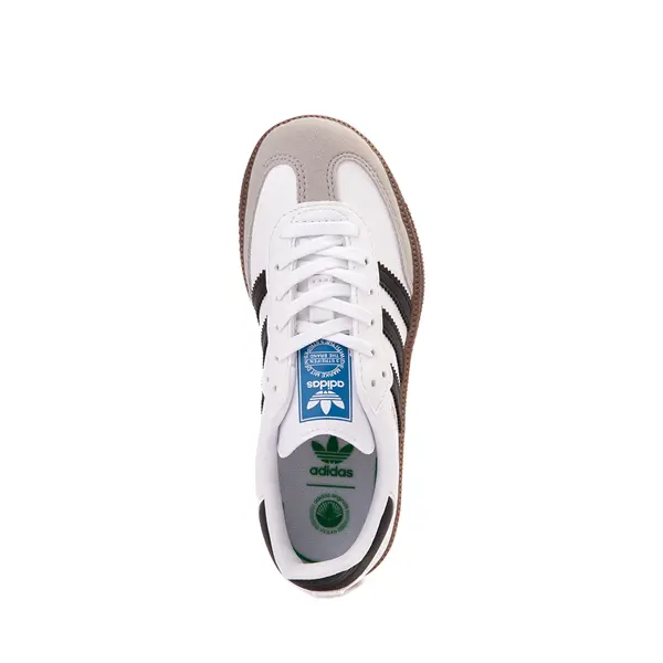 adidas Кроссовки Samba OG — Big Kid, белый — фото 2