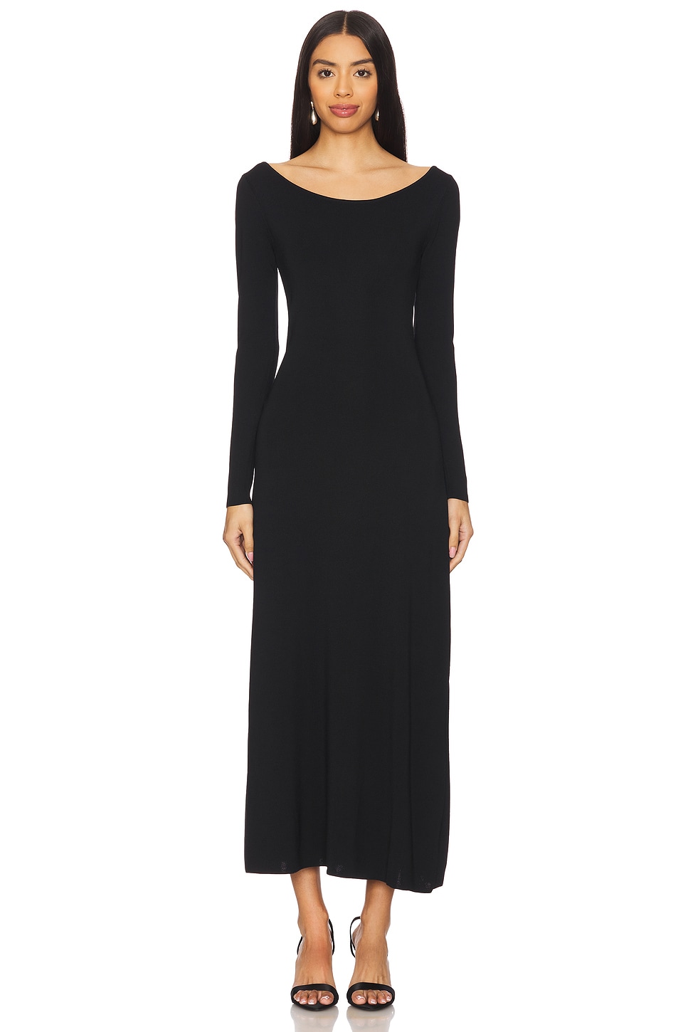 

Платье с открытыми плечами Rohe, black