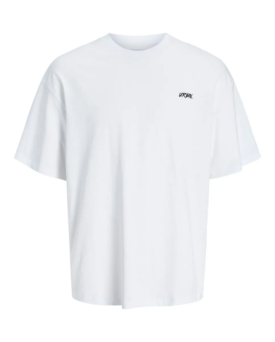 

Футболка мужская с короткими рукавами и круглым вырезом Jack & Jones, белый
