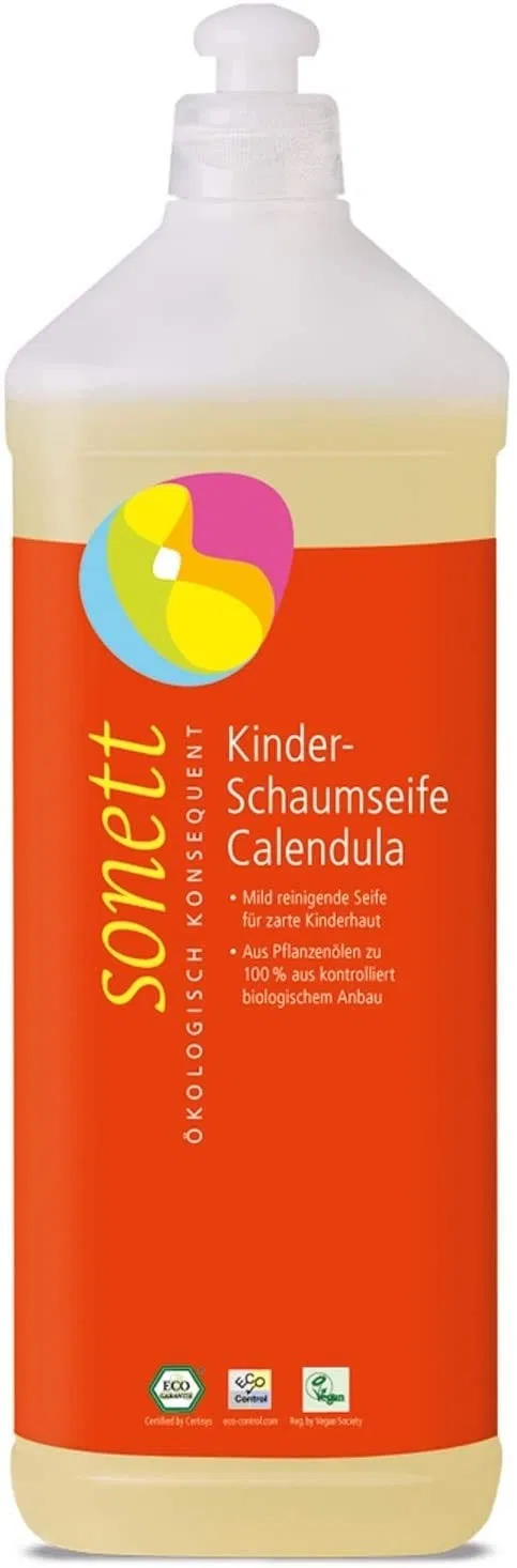 Набор органического детского пенного мыла Sonett Calendula, 3 x 1000 мл Sonett