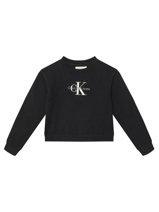 

Свитер обычного кроя Monologo IG0IG02830 D Calvin Klein Jeans, черный
