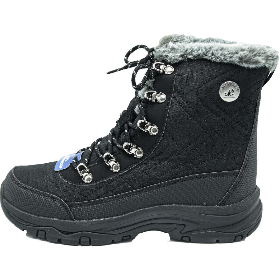Ботинки Skechers Trego Cold Blues, чёрные, женские
