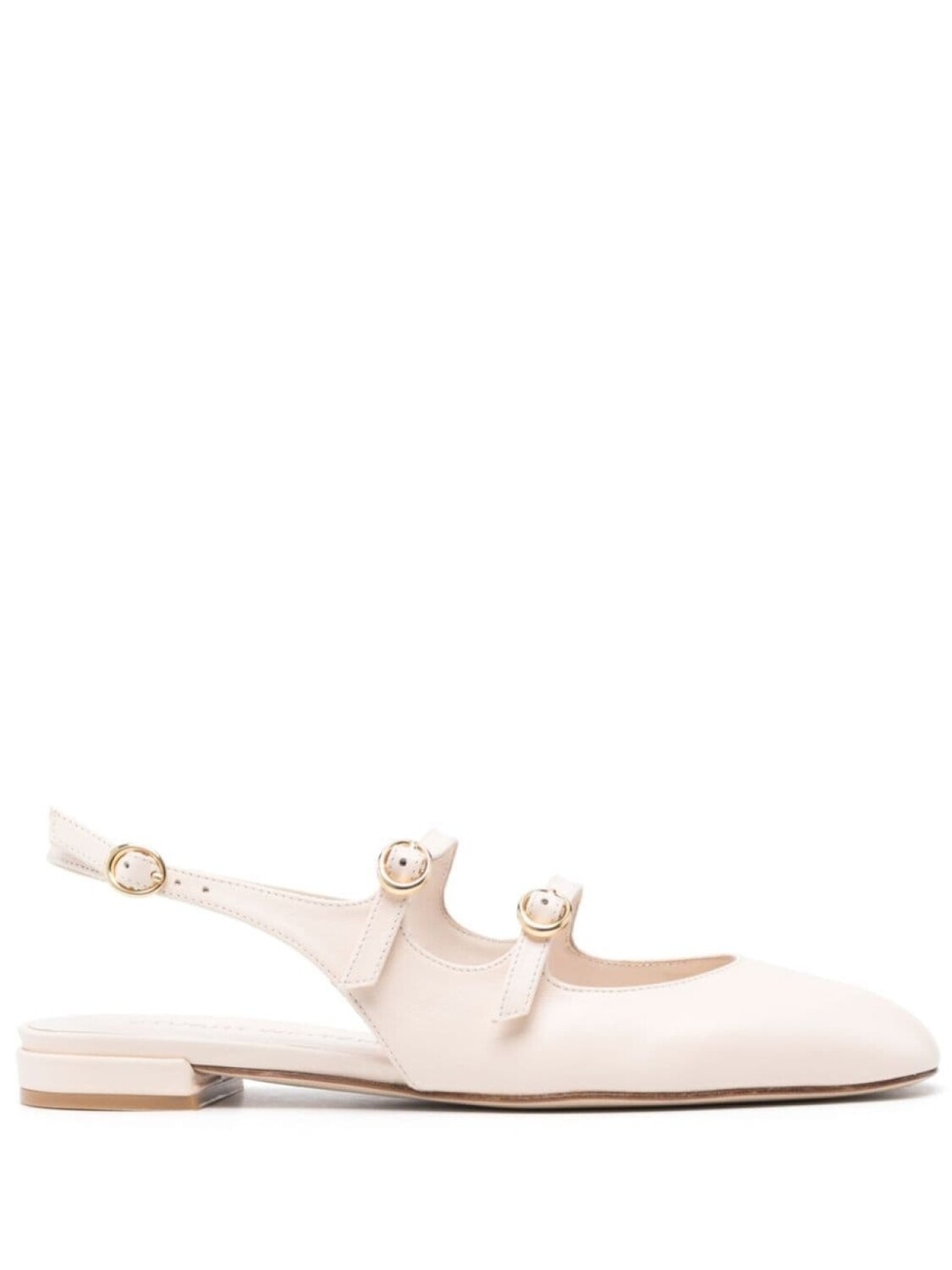 Stuart Weitzman бенни балетки, розовый