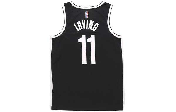 Футболка nba team limited jersey sw fan edition brooklyn nets kyrie irving 11 black Nike, черный — фото 2