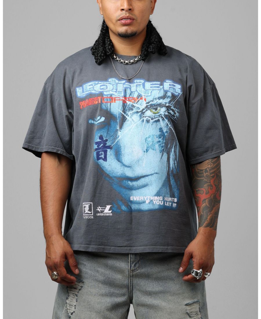 

Мужская винтажная футболка Speed Loiter, No Color