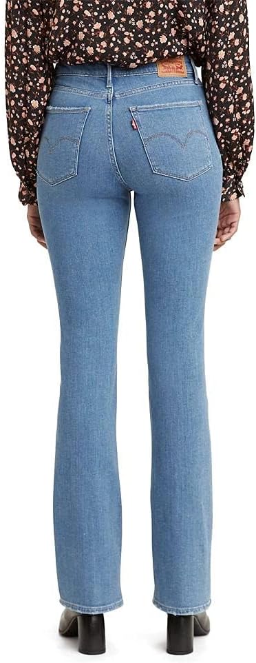 Женские джинсы Levi's 725 High-Rise Bootcut, голубой — фото 3