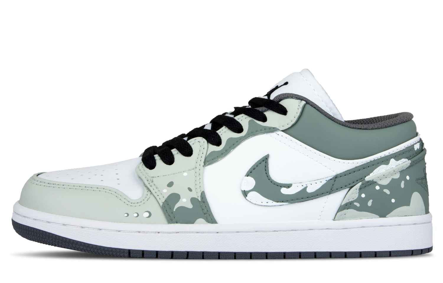 

Jordan Кроссовки Unisex Air 1 Cushioning Low top Vintage Basketball Green