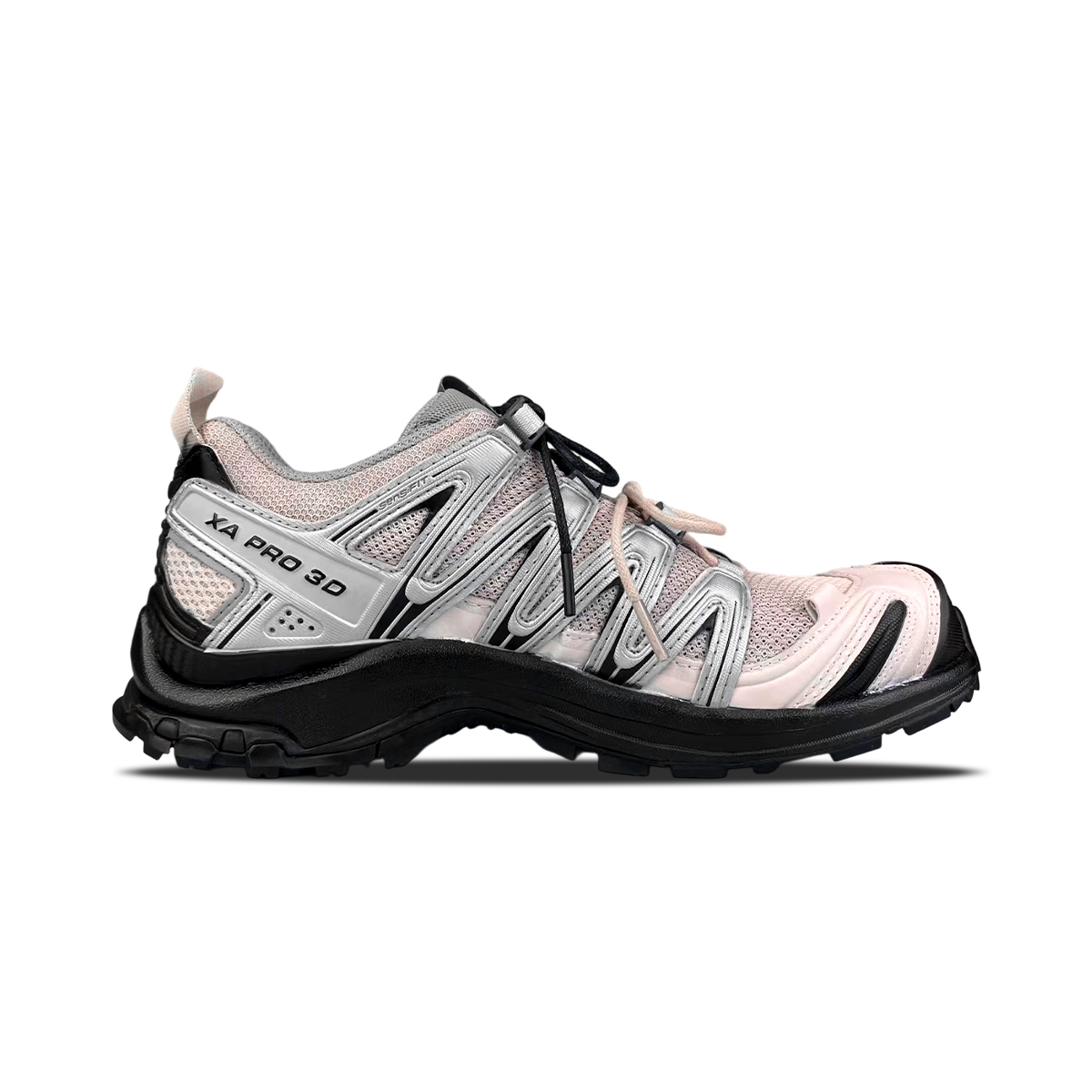 SALOMON Кроссовки для бега XA PRO 3D Cushioning Support Low top Unisex Black Pink — фото 4