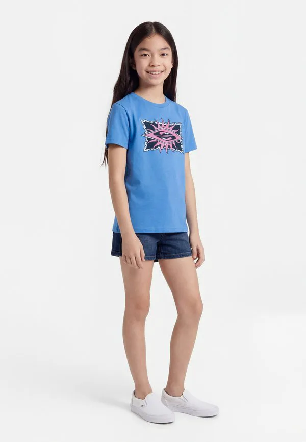 Футболка унисекс с принтом в виде морской звезды Quiksilver, Blue