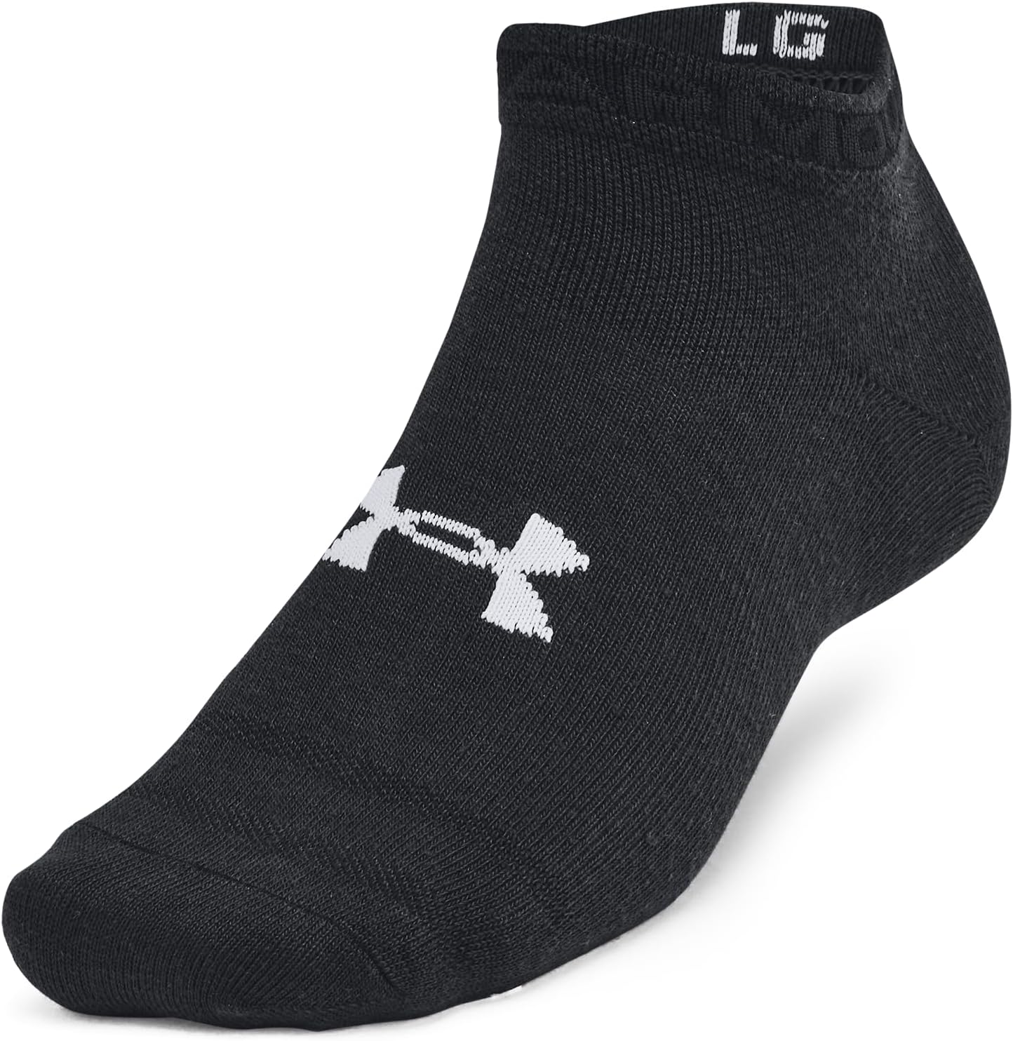 

Набор из 6 пар унисекс низких носков Under Armour Essential., (002) Black/Black/Halo Gray