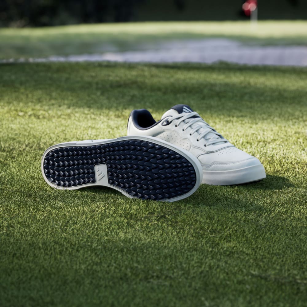 Кроссовки Adidas Retrocross 25 Spikeless Golf Shoes, цвет Off White/Night Indigo/Off White — фото 3