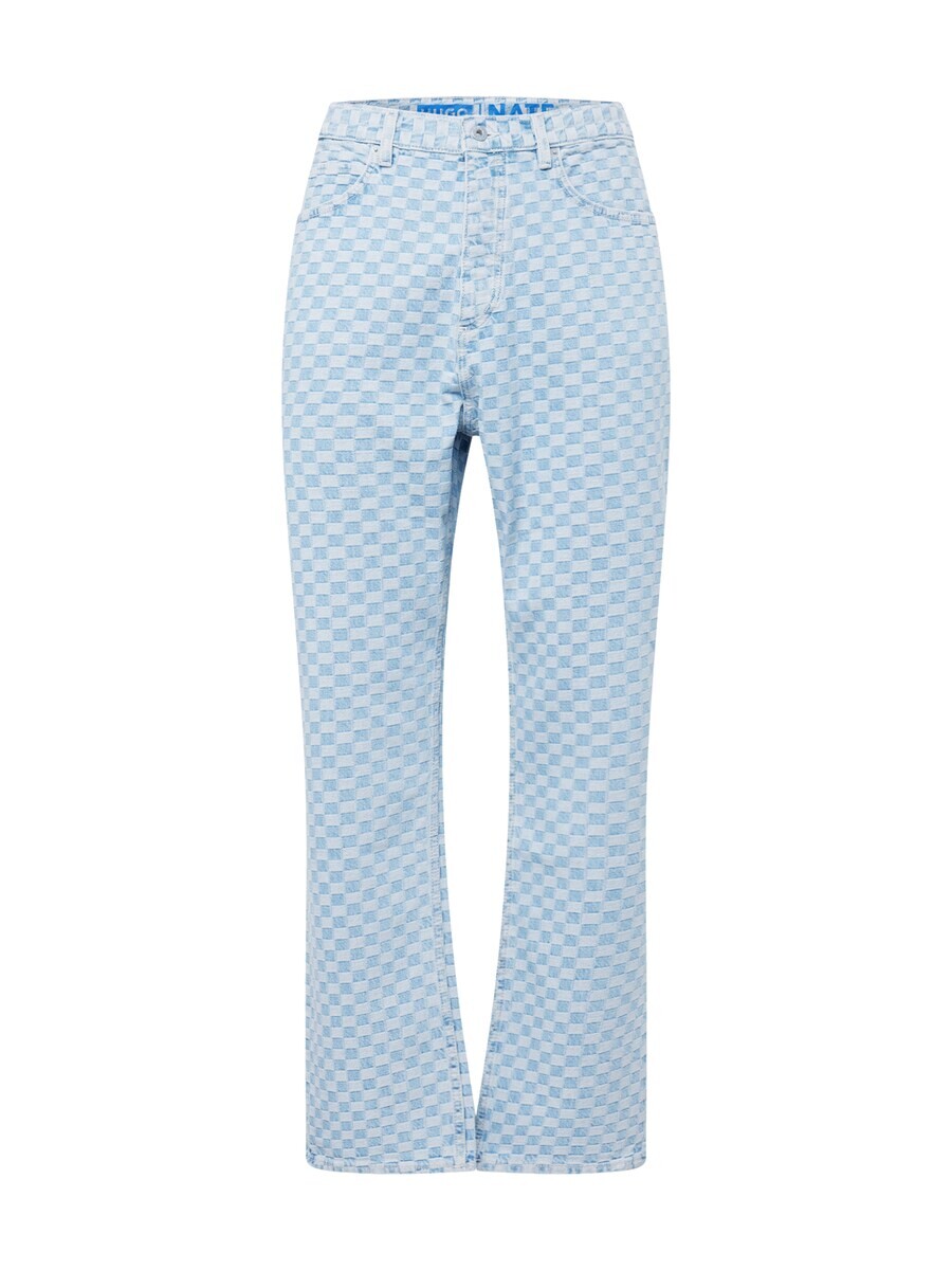 

Джинсы HUGO Regular Jeans Nate, пастельный синий