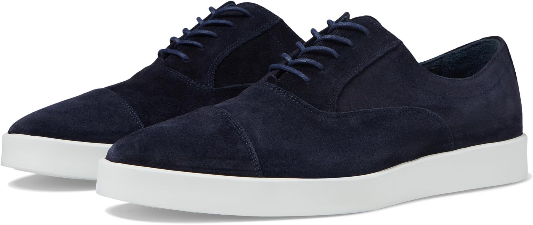 

Кроссовки Bolivar Cap Toe Johnston & Murphy Collection, цвет Navy Italian Suede