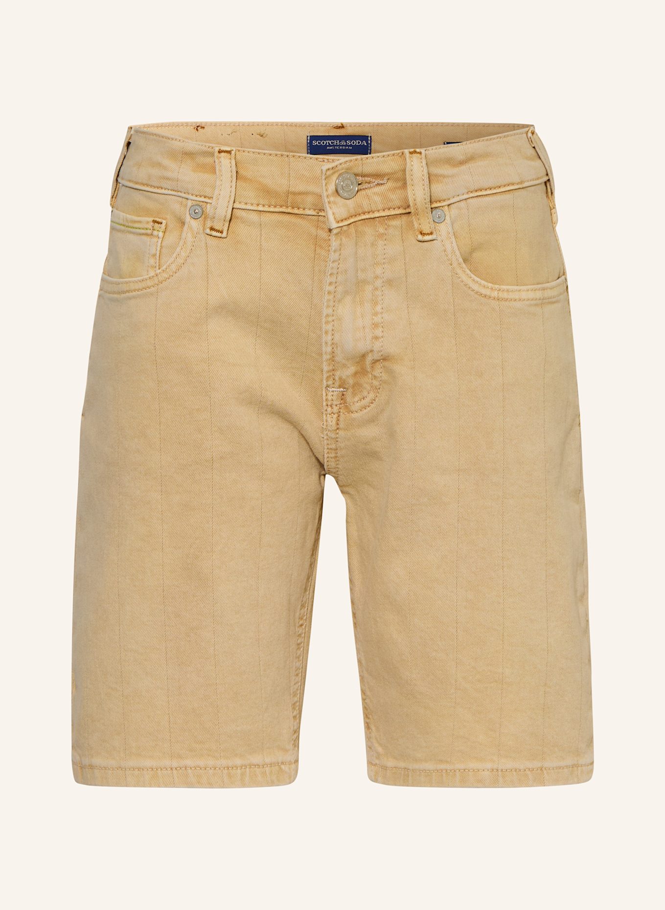 

Свободные джинсовые шорты Scotch & Soda, коричневый