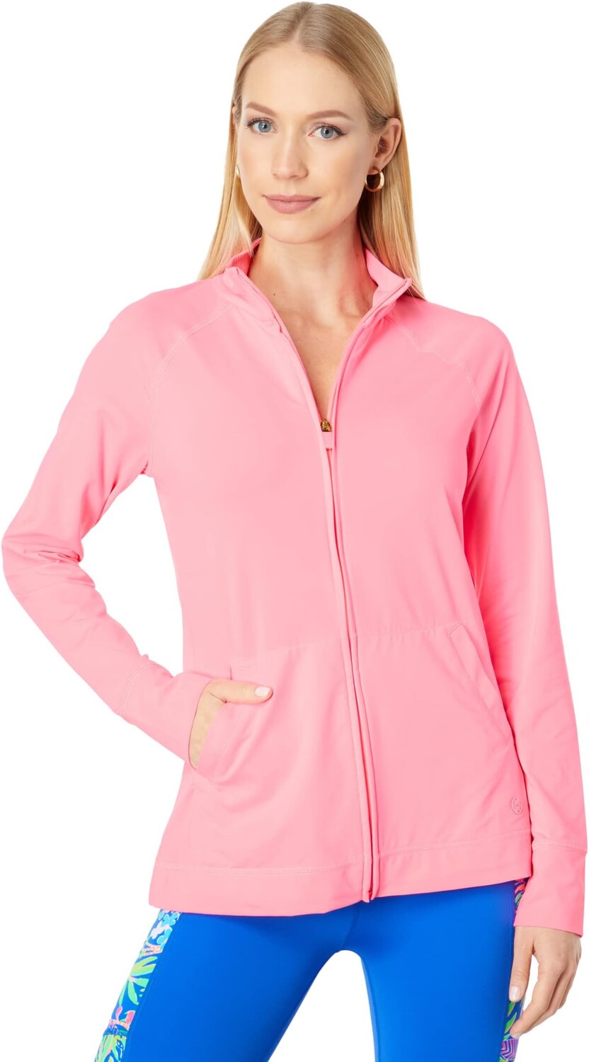

Куртка Lilly Pulitzer Hadlee Jacket UPF 50+, цвет Lillys Coral