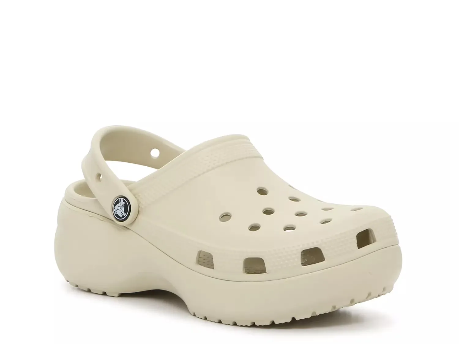 

Классические платформенные сабо Crocs, Bone